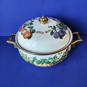 Tabletops Unlimited 2.5 Quart Pot & Lid Dutch Oven Vitroceramic Induction Fruit